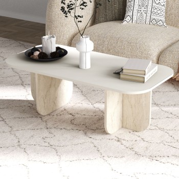Coffee Table Becaj - Sandstone, Travertine Sandstone
Travertine