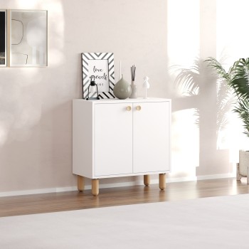 Multi Purpose Cabinet Lina - White Whiite