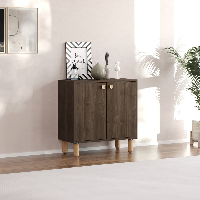 Multi Purpose Cabinet Lina - Walnut Walnut