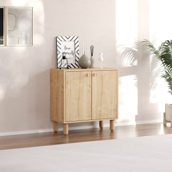 Multi Purpose Cabinet Lina - Sapphire Oak Sapphire Oak