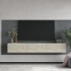 Έπιπλο Τηλεόρασης - Alfa - Χρώμα Τραβερτίνη - 180x31,4x28,6εκ Έπιπλο Τηλεόρασης - Alfa - Χρώμα Τραβερτίνη - 180x31,4x28,6εκ