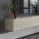 Έπιπλο Τηλεόρασης - Alfa - Χρώμα Τραβερτίνη - 180x31,4x28,6εκ Έπιπλο Τηλεόρασης - Alfa - Χρώμα Τραβερτίνη - 180x31,4x28,6εκ