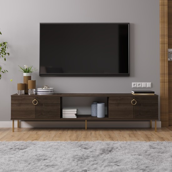 TV Stand Paye - Walnut Walnut TV Stand Paye - Walnut Walnut