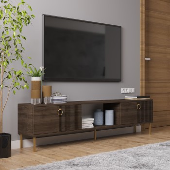 TV Stand Paye - Walnut Walnut