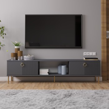 TV Stand Paye - Anthracite Anthracite