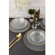 Dinner Set (12 Pieces) Selen 12YTAY Transparent