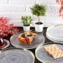 Dessert Plate Set (6 Pieces) Marsilya 6PTAY Transparent