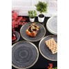 Dessert Plate Set (6 Pieces) Marsilya 6PTAY Transparent