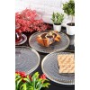 Dessert Plate Set (6 Pieces) Marsilya 6PTAY Transparent