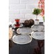 Dessert Plate Set (4 Pieces) Marsilya 4PTAY Transparent Dessert Plate Set (4 Pieces) Marsilya 4PTAY Transparent