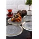 Dessert Plate Set (4 Pieces) Marsilya 4PTAY Transparent Dessert Plate Set (4 Pieces) Marsilya 4PTAY Transparent
