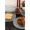 Dessert Plate Set (6 Pieces) Marsilya 6PTSB Transparent