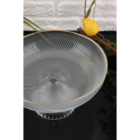 Fruit Plate Damla 1AKAY24 Transparent
