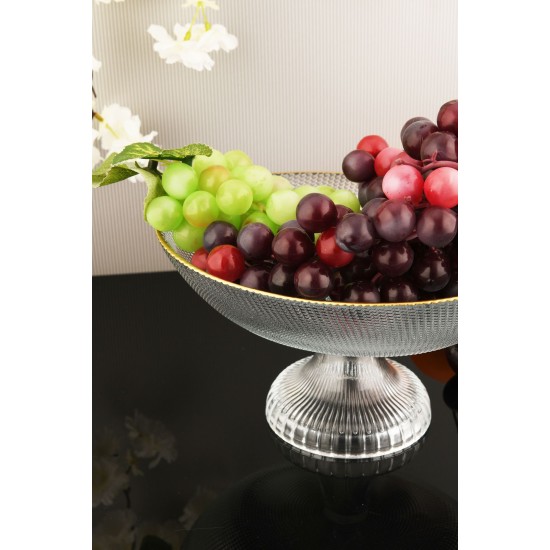 Fruit Plate Damla 1AKAY23 Transparent Fruit Plate Damla 1AKAY23 Transparent