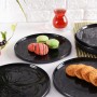 Dessert Plate Set (6 Pieces) Milano 6PTAD Anthracite