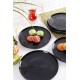Dessert Plate Set (6 Pieces) Milano 6PTAD Anthracite Dessert Plate Set (6 Pieces) Milano 6PTAD Anthracite