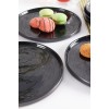 Dessert Plate Set (6 Pieces) Milano 6PTAD Anthracite