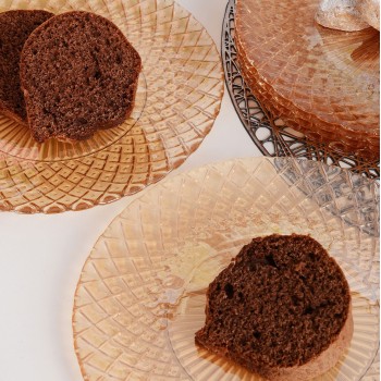 Dessert Plate Set (6 Pieces) Belinda 6PTAS Amber