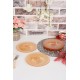 Dessert Plate Set (6 Pieces) Belinda 6PTAS Amber