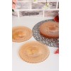 Dessert Plate Set (6 Pieces) Belinda 6PTAS Amber