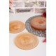 Dessert Plate Set (6 Pieces) Belinda 6PTAS Amber