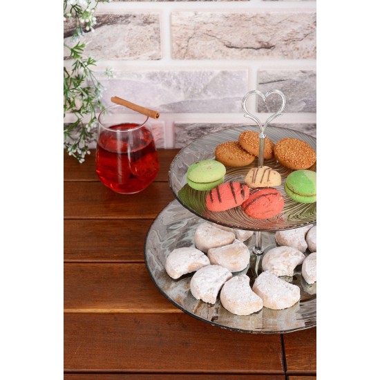 Cookie Plate Elisya 2KFS Fume Cookie Plate Elisya 2KFS Fume