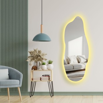 Mirror with Led Lighting 52135Ledayna-001 Multicolor