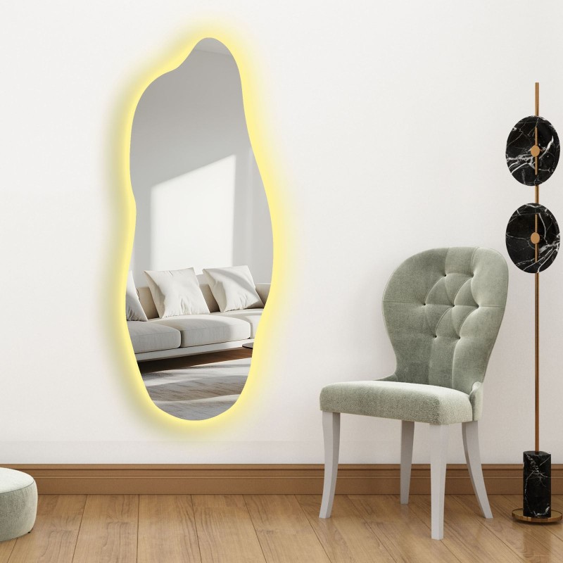 Mirror with Led Lighting 52135Ledayna-001 Multicolor