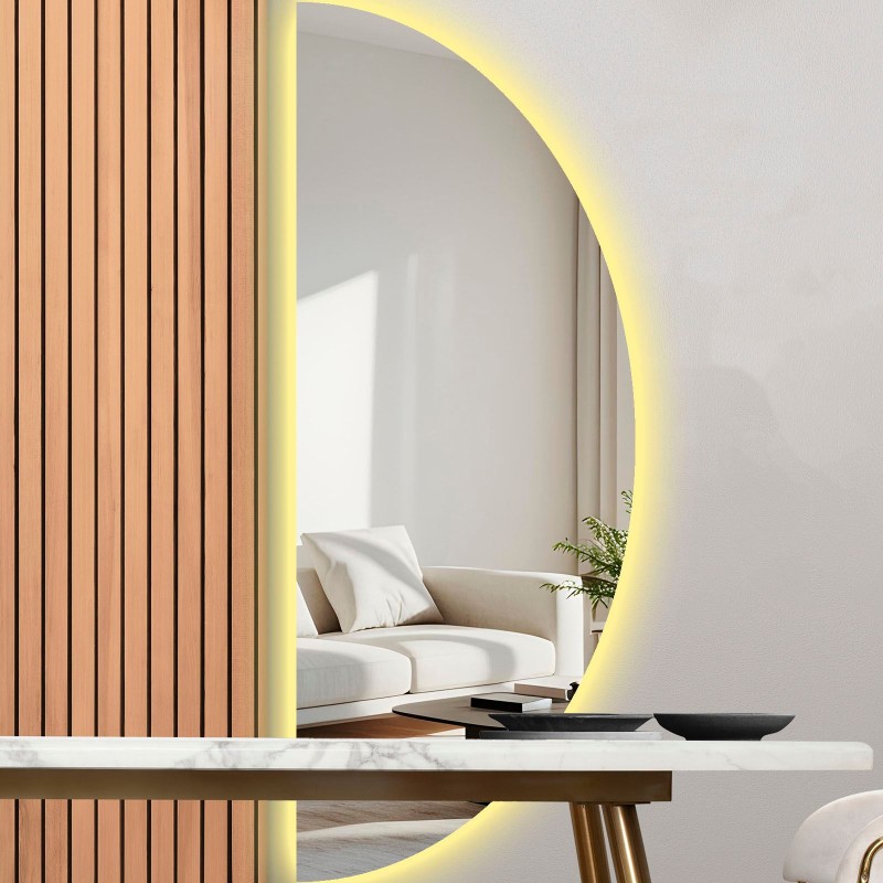 Mirror with Led Lighting 52135Ledayna-002 Multicolor