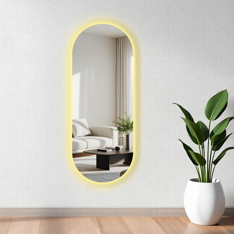 Mirror with Led Lighting 52135Ledayna-004 Multicolor