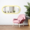 Mirror with Led Lighting 52135Ledayna-004 Multicolor
