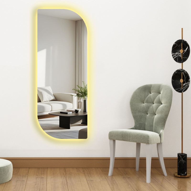 Mirror with Led Lighting 52135Ledayna-005 Multicolor