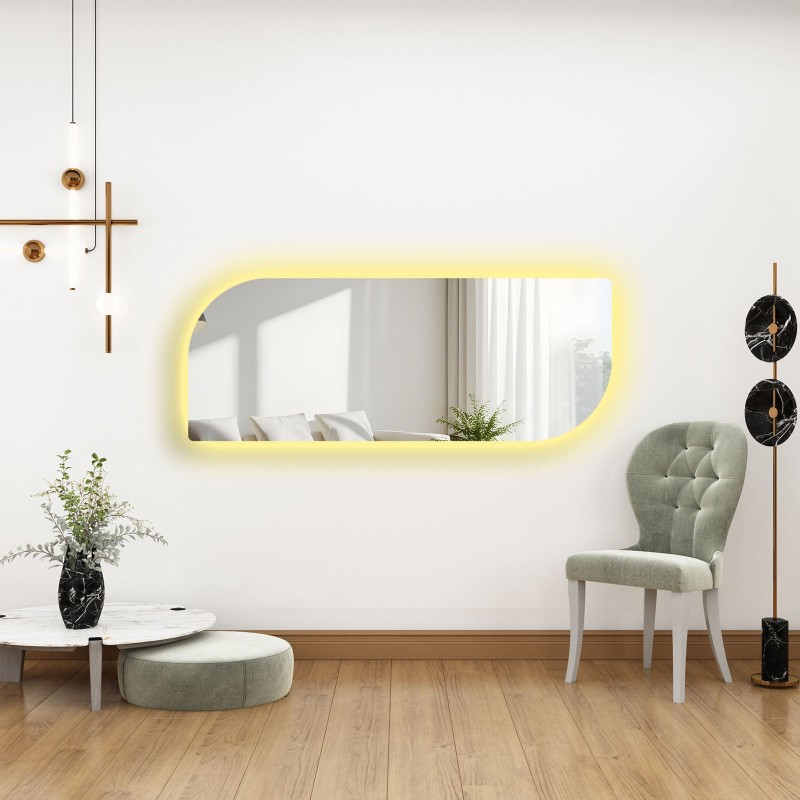 Mirror with Led Lighting 52135Ledayna-005 Multicolor