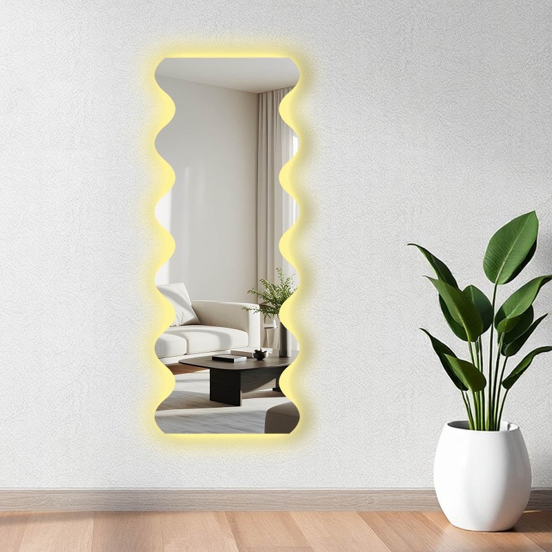 Mirror with Led Lighting 52135Ledayna-006 Multicolor