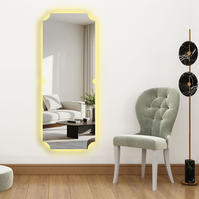 Mirror with Led Lighting 52135Ledayna-007 Multicolor