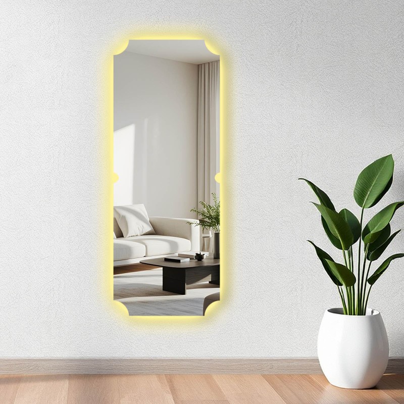 Mirror with Led Lighting 52135Ledayna-007 Multicolor