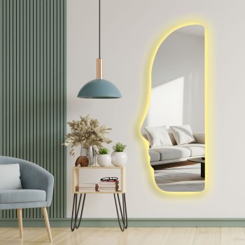 Mirror with Led Lighting 52135Ledayna-008 Multicolor