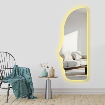 Mirror with Led Lighting 52135Ledayna-008 Multicolor