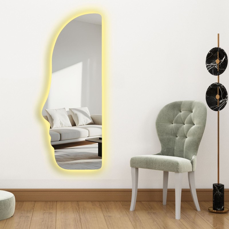 Mirror with Led Lighting 52135Ledayna-008 Multicolor