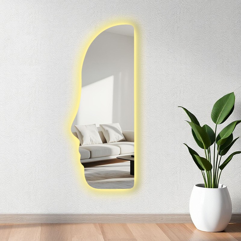 Mirror with Led Lighting 52135Ledayna-008 Multicolor