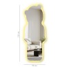 Mirror with Led Lighting 52135Ledayna-009 Multicolor