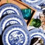 Dessert Plate Set (6 Pieces) BEV-1003 Blue