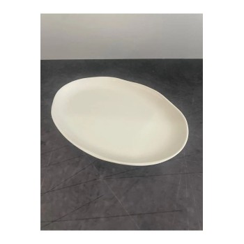 Platter SEASHELL665 White