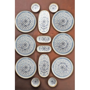 Breakfast Set (14 Pieces) Por-AD-1450 Multicolor