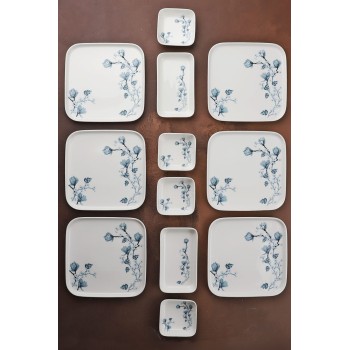 Breakfast Set (14 Pieces) POR-AD1101-1 Multicolor