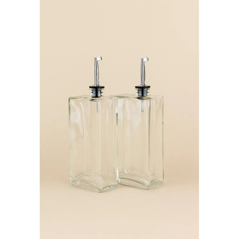 Oil Dispenser Set (2 Pieces) PODI110223 Transparent