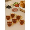 Tea Cup Set (6 Pieces) PDZBR0124 Transparent
