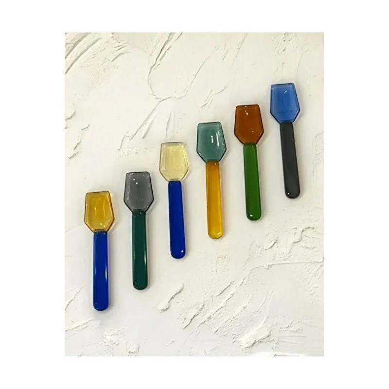 Spoon Set (6 Pieces) PODI251425 Transparent