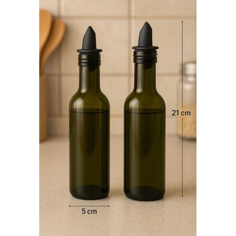 Oil Dispenser Set (2 Pieces) OIL2330 Transparent