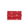 Hermia Wash Towel Set (10 Pieces) Küp - Red Red
White
